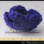 crocheted small rose - dark purple
