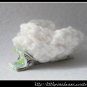 Crocheted small rose - white