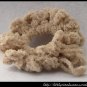 Crocheted scrunchie - champagne