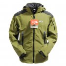 Soft Shell Men's Windstopper Jacket Hiking Climbing Hooded