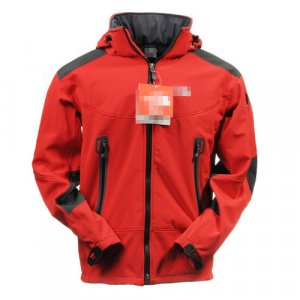 Soft Shell Men's Windstopper Jacket Hiking Climbing Hooded