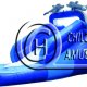 inflatable water slide