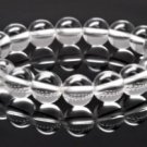 12mm Rock crystal bracelet Quartz Feng Shui Free Gift Zi Wei Dou Shu Fortune-telling