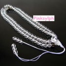 Rock crystal 108pcs Buddha prayer beads necklace Feng Shui Free Gift Zi Wei Dou Shu Fortune-telling
