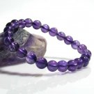 7mm Brazil Amethyst bracelet Feng Shui Free Gift Zi Wei Dou Shu Fortune-telling