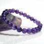 7mm Brazil Amethyst bracelet Feng Shui Free Gift Zi Wei Dou Shu Fortune-telling