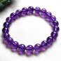 8mm Uruguay Amethyst bracelet Feng Shui Free Gift Zi Wei Dou Shu Fortune-telling