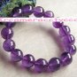 12mm Brazil Amethyst bracelet Feng Shui Free Gift Zi Wei Dou Shu Fortune-telling