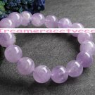 12mm Madagascar Amethyst bracelet Feng Shui Free Gift Zi Wei Dou Shu Fortune-telling