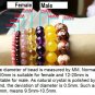 12mm Madagascar Amethyst bracelet Feng Shui Free Gift Zi Wei Dou Shu Fortune-telling