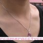 Amethyst pendant silver necklace Feng Shui Free Gift Zi Wei Dou Shu Fortune-telling