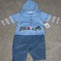 BABY OKIE-DOKIE Boys 2pc Outfit 0-3M NB  NWT