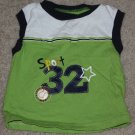 OKIE-DOKIE Boys Green & White Tank Top 18M