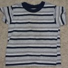 GARANIMALS Boys Blue Striped TShirt 18M