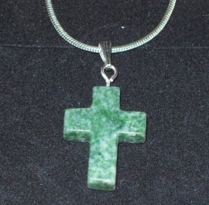 Brand New Crystal Cross Necklace