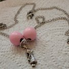Holly Hobby necklace light  pink