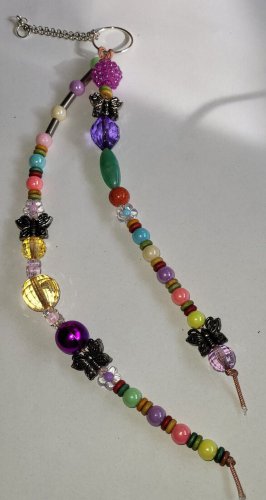 Multicolor Butterfly Suncatcher For Car Mirror