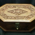 Hand Carved Jewelry Box from India