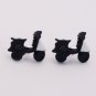 Vintage Motor Bike Earrings