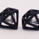 Korean Style Diamond Shaped Stud Earrings