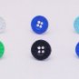 Korean Style Vintage Bean Boy Button Stud Earrings