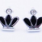 Korean Style Crown Princess Stud Earrings