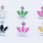 Korean Style Crown Princess Stud Earrings