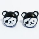 Korean Style Pirate Bear Stud Earrings