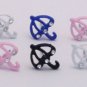 Vintage Kitsch Cute Umbrella Sparkly Diamante Earrings