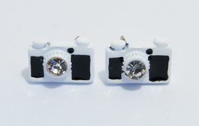 Korean Inspired Camera Earrings