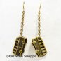 ♥ Handmade Brass Korean Bus/Car Retro Drop Earrings♥