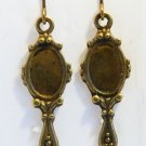 ♥Vintage Mirror Drop Earrings♥