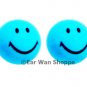 Smiley Face Multi Colour Resin Hypo Earrings 2 pairs