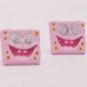 Funky Square Pants Sponge Bob Stud Earrings