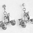 Korean Inspired Colourful Motor Bike Rock Ear rings