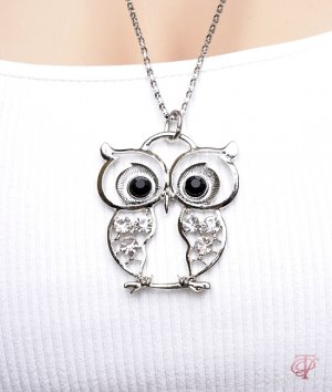 "Whooty" the owl necklace