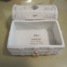 Precious Moments Hopechest Box~Birthstone April