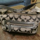 Coach Black Baguette Handbag