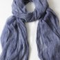 Purple Silk Scarf