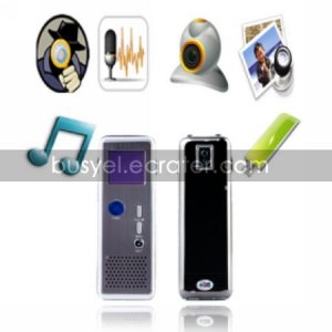 HD 640x480 Mobile Detection Sound Active Video Recording with MP3 Player FM Radio PC Camera Function