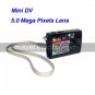 HD 1280x960 Mini Digital Video Recorder with 5.0M Pixel Lens, Motion-Activated Pin Hole Camera