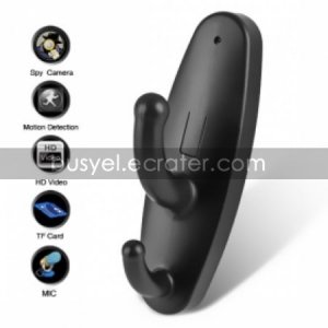 HD Clothes Hook Style Surveillance DVR with Motion Detection