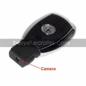 Mini Car Key Style Spy Camera with Sound Activation