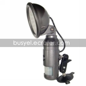 Motion Activated Wall Spy Surveillance DVR with IR Detector and 2.0 MP CMOS Lens 34 LED Lights