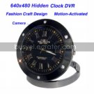 640480 Clock Style Digital Video Recorder, Motion-Activated, Hidden Pinhole Color Camera(QW113)