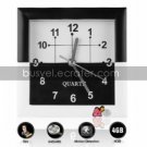 Clock with Built-In Motion Sensor Surveillance Camera