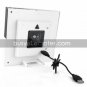 Clock with Built-In Motion Sensor Surveillance Camera