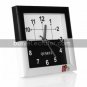 Clock with Built-In Motion Sensor Surveillance Camera