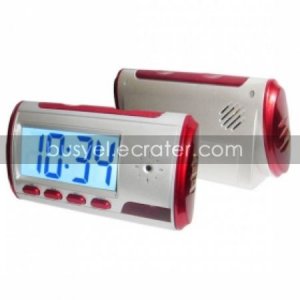 Digital Spy Camera Clock with Remote Control and Motion Detection