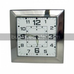 Stylish Clock with Hidden Security Camera
